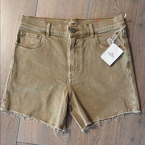 Faherty Tan denim Shorts